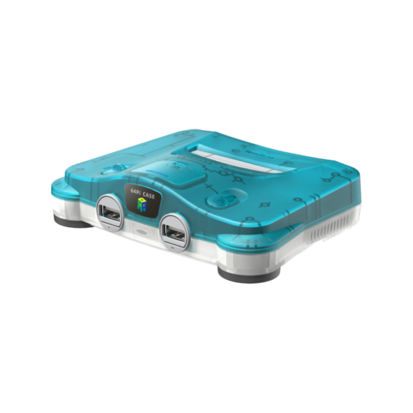 64Pi Case<s> – </s><h5><ul><li>Arrêt sécurisé </li><li>LED Power </li><li>Boîtier inspiré de la N64</li><li>Compatible Raspberry Pi 5 </li></ul></h5> – Image 2